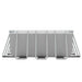 Dellonda Steel Frame Rectangular Swimming Pool - Step Ladder & Filter Pump 25ft Dellonda - Dynamic Drive