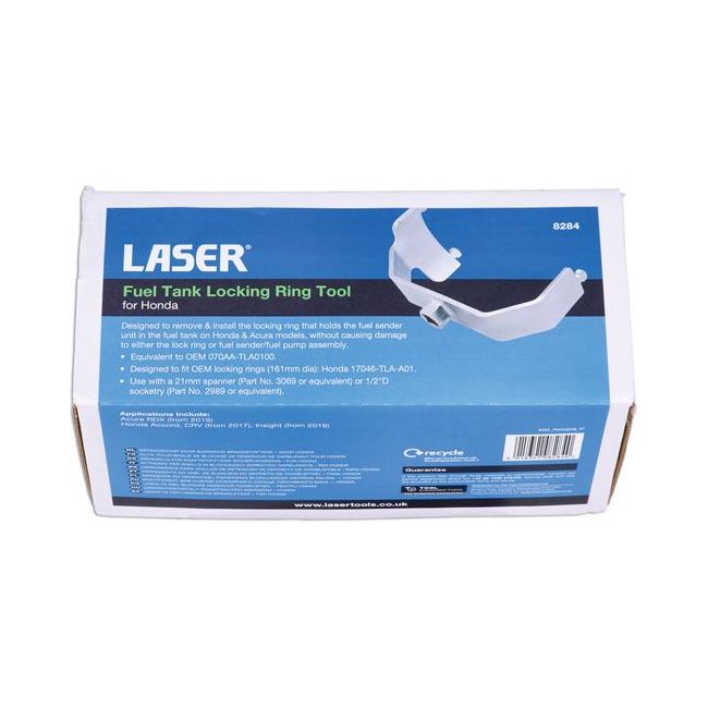 Laser Fuel Tank Locking Ring Tool - for Honda 8284 Laser - Dynamic Drive