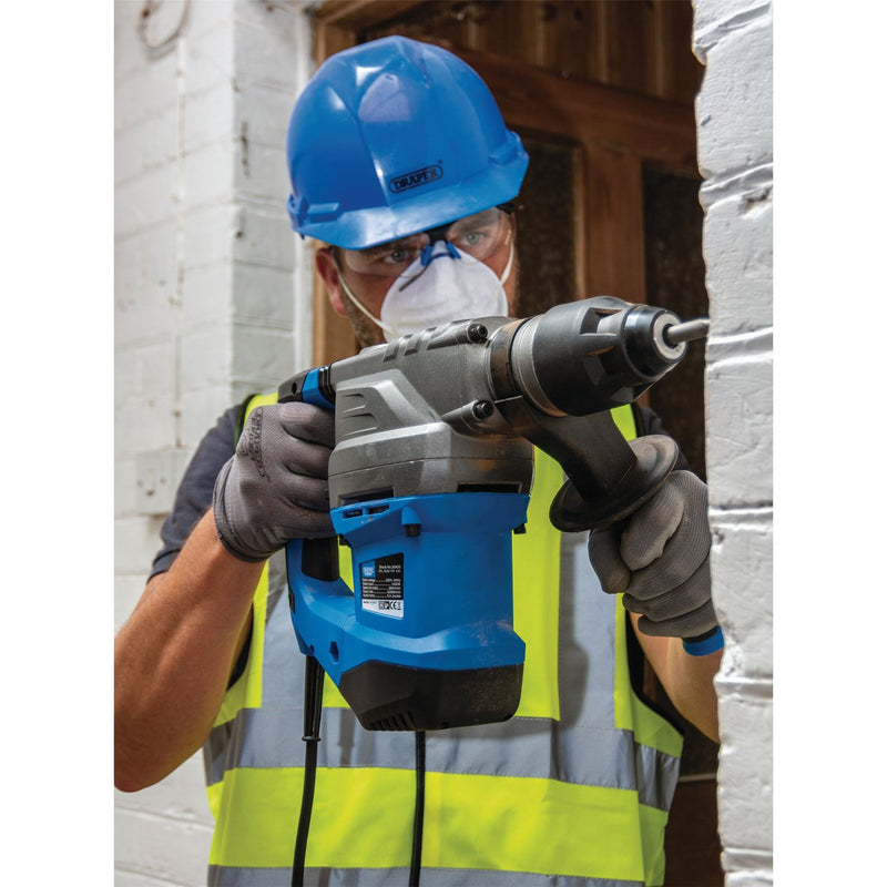 Draper Expert 230V SDS+ Rotary Hammer Drill, 1500W, 5.2kg 56405 Draper - Dynamic Drive