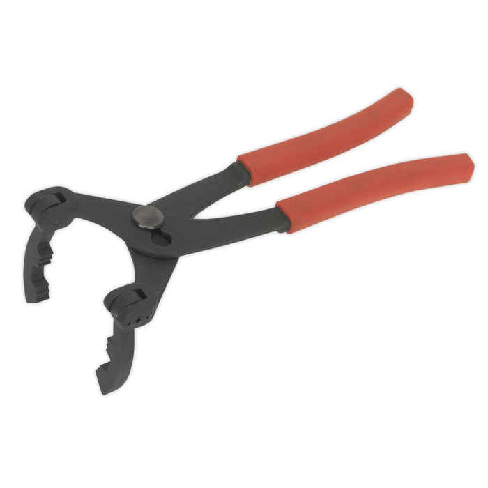 Sealey Swivel Jaw Filter Pliers 57-120mm AK6417 Sealey  - Dynamic Drive