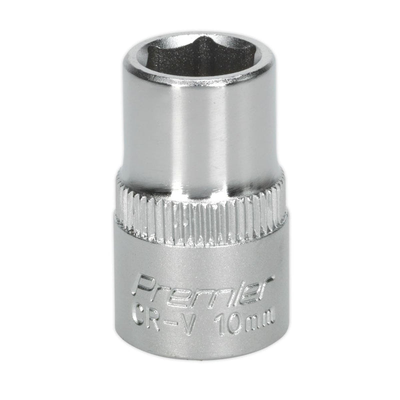Sealey WallDrive Socket 10mm 3/8"Sq Drive S3810 Sealey - Dynamic Drive