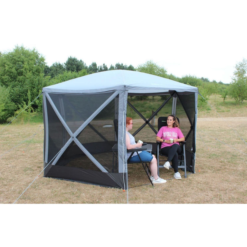 Outdoor Revolution Screenhouse 6 Panel Quick Erect Pop Up Shelter Gazebo ORSH0006 Outdoor Revolution  - Dynamic Drive