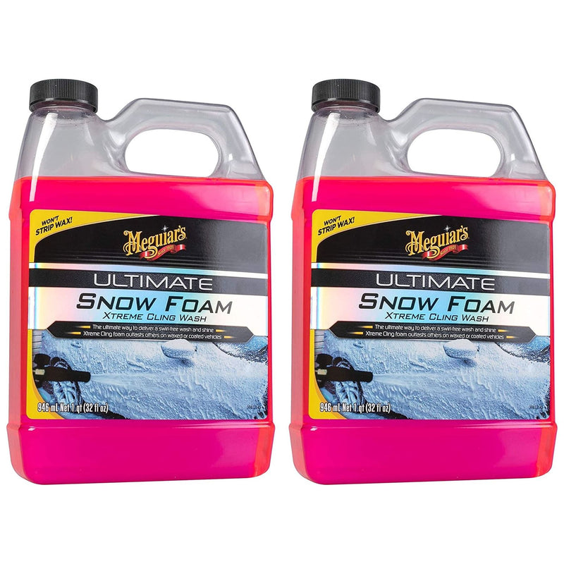 2x Meguiar's G191532EU Ultimate Snow Foam Xtreme Cling 946ml Meguiar's  - Dynamic Drive