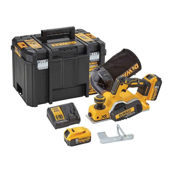 Dewalt Power Tools DCP580P2 XR Brushless Planer 18V 2 x 5.0Ah Li-ion DeWALT Power Tools - Dynamic Drive