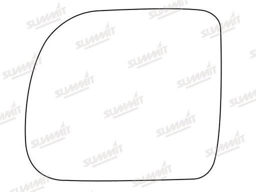 Summit Stick-On Standard Mirror Glass fits Renault Kangoo 98 on LHS Summit - Dynamic Drive
