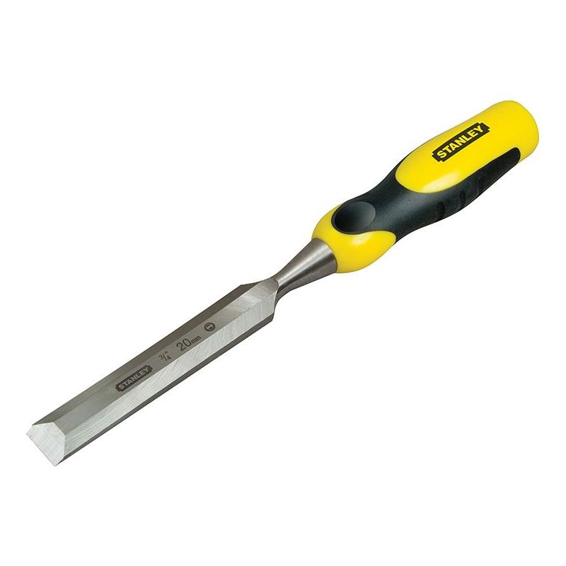 Stanley® Hand Tools DYNAGRIP™ Bevel Edge Chisel with Strike Cap 20mm (3/4in) STANLEY® Hand Tools - Dynamic Drive