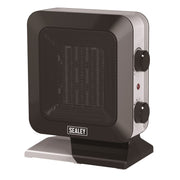 Sealey Ceramic Fan Heater 1400W/230V 2 Heat Settings CH2013 Sealey - Dynamic Drive
