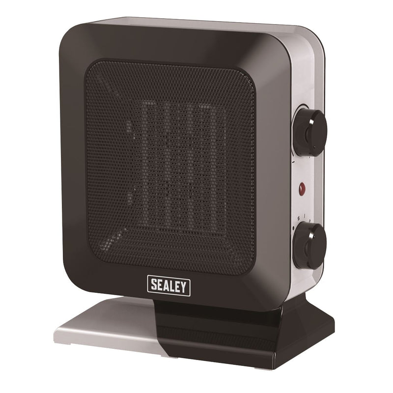 Sealey Ceramic Fan Heater 1400W/230V 2 Heat Settings CH2013 Sealey - Dynamic Drive