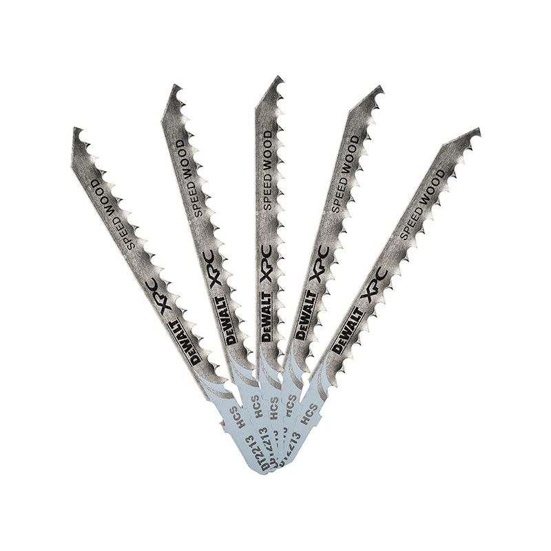 Dewalt Power Tools XPC HCS Wood Jigsaw Blades Pack of 5 T144D DeWALT Power Tools - Dynamic Drive