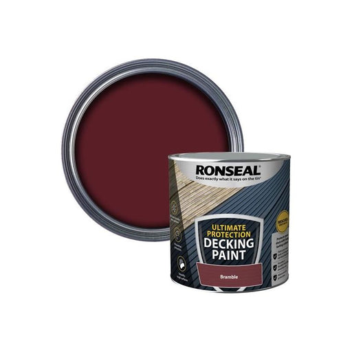 Ronseal Ultimate Protection Decking Paint Bramble 2.5 litre Ronseal - Dynamic Drive