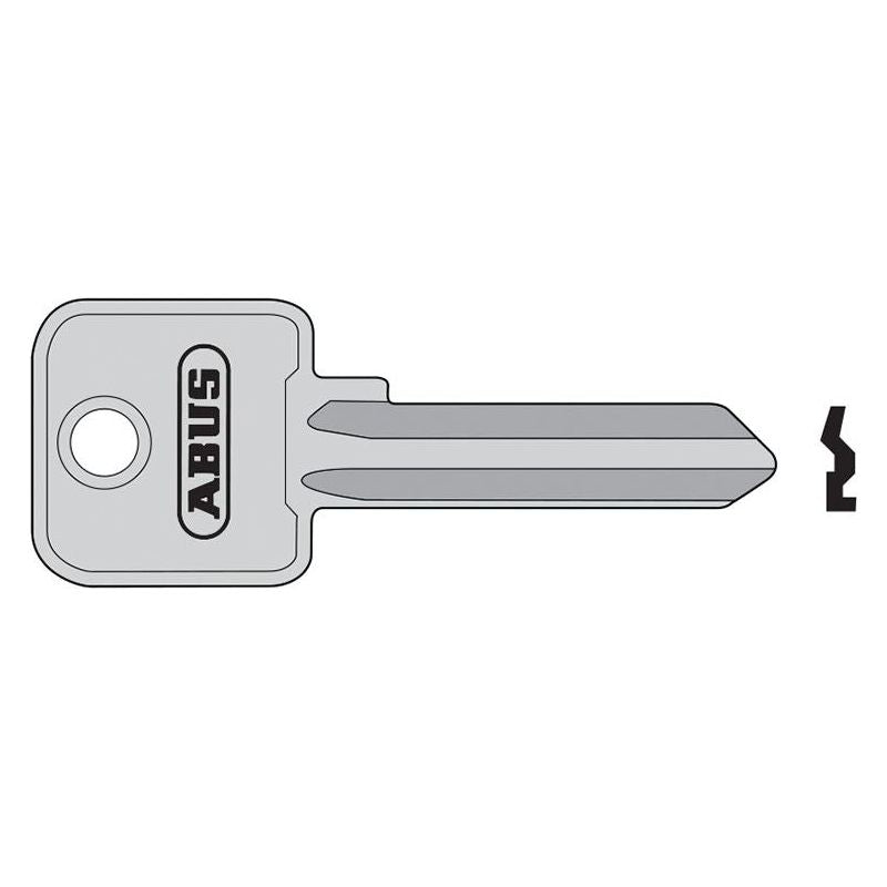 Abus Mechanical 90RK/50 Key Blank (6 Pin) ABUS Mechanical - Dynamic Drive