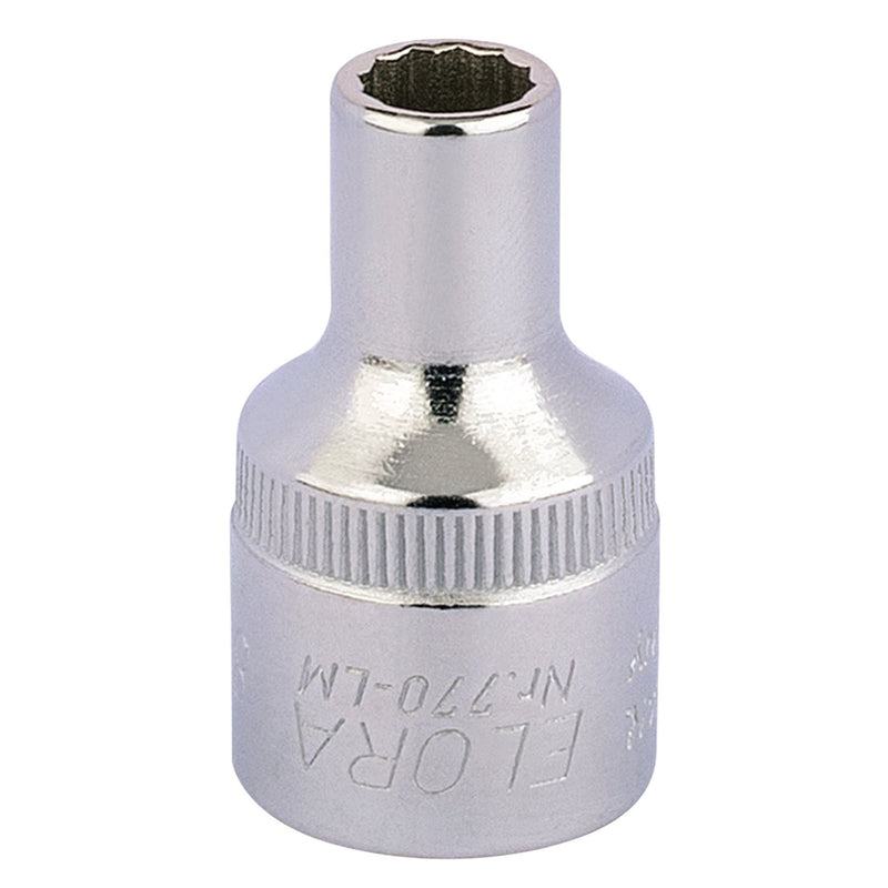 Draper Elora Bi-Hexagon Socket, 1/2" Sq. Dr., 8mm 24533 Draper - Dynamic Drive