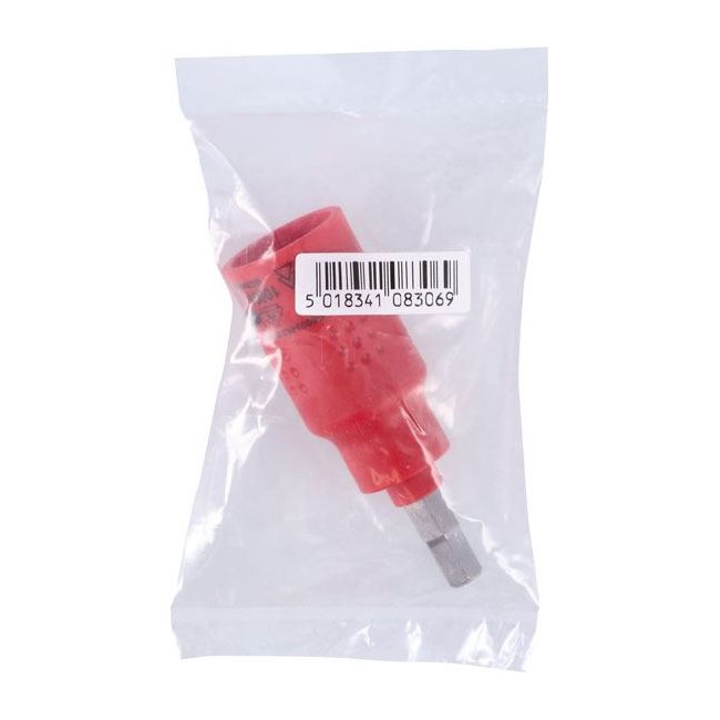 Laser Insulated Hex Socket Bit 6mm 3/8"D 8306 Laser - Dynamic Drive
