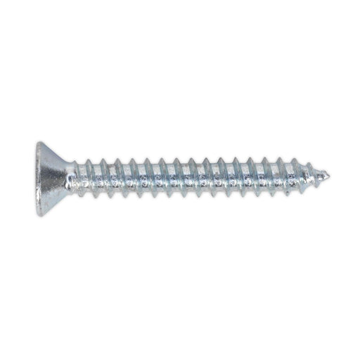 Sealey Self Tapping Screw 3.5 x 25mm Countersunk Pozi Pack of 100 ST3525 Sealey - Dynamic Drive