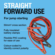 Ring RBC500A Battery Cable 50 mm Square, 5 Meters, 600 Ah Ring Automotive - Dynamic Drive