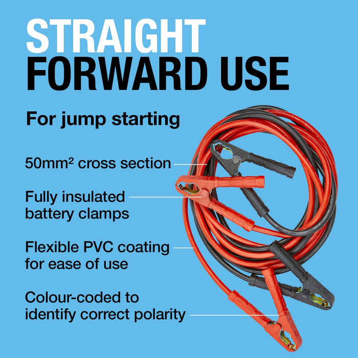 Ring RBC500A Battery Cable 50 mm Square, 5 Meters, 600 Ah Ring Automotive - Dynamic Drive