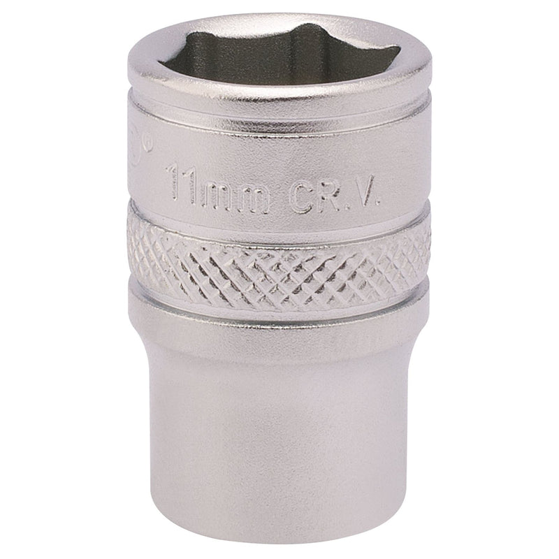 Draper Socket, 1/4" Sq. Dr., 11mm 82144 Draper - Dynamic Drive