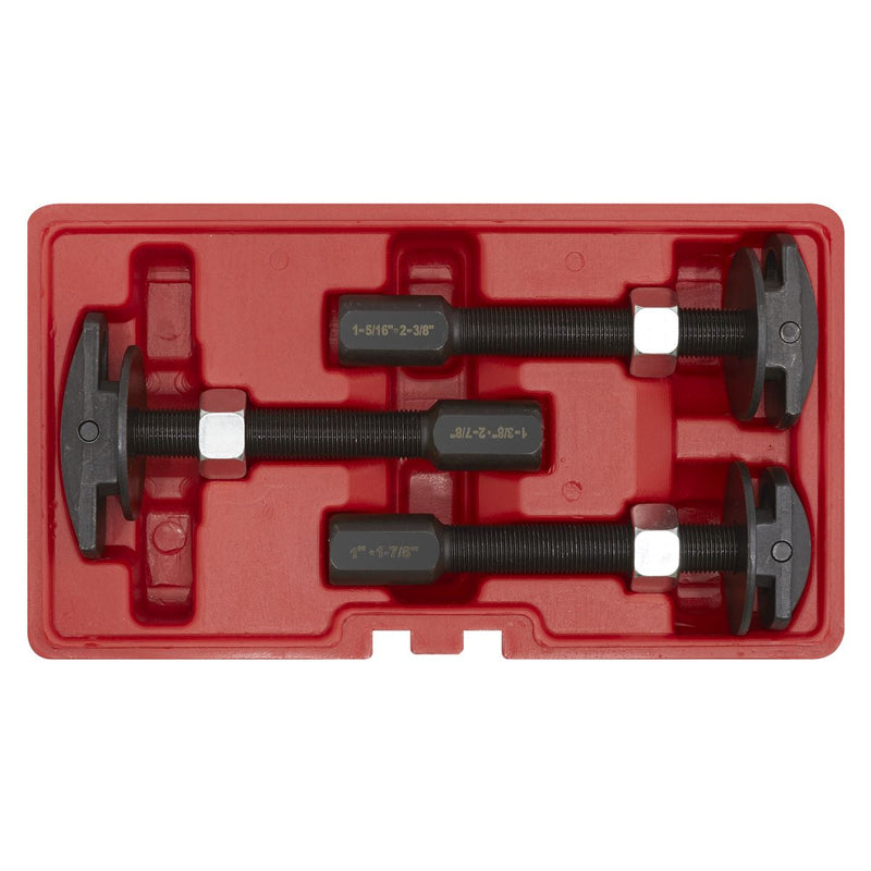Sealey AXLe Bearing Puller Set 3pc VS7033 Sealey - Dynamic Drive