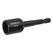 Faithfull Magnetic Impact Nut Driver 13mm x 1/4in Hex Faithfull - Dynamic Drive