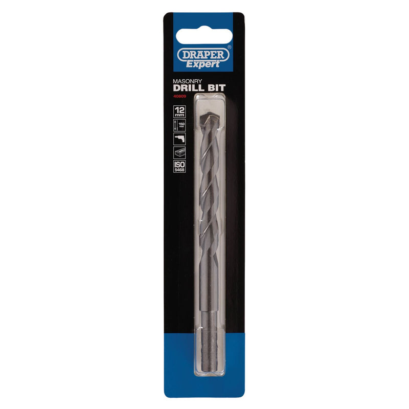 Draper Masonry Drill Bit, 12 x 150mm 40809 Draper - Dynamic Drive