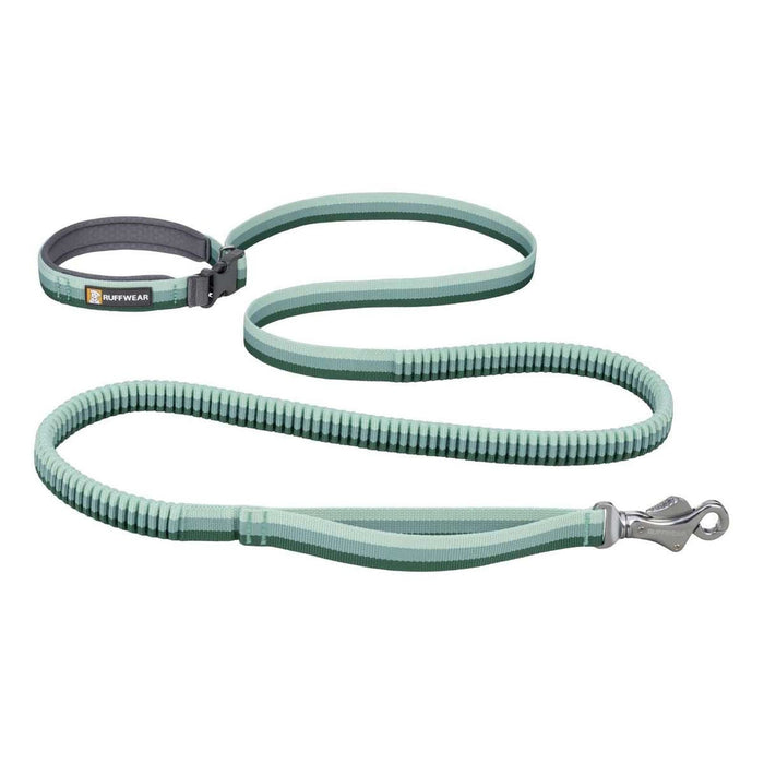 Ruffwear Roamer Bungee Dog Running Lead River Rock Green (2.2 - 3.4m) Ruffwear - Dynamic Drive