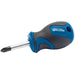 Draper Soft Grip Cross Slot Screwdriver, No.2 x 38mm 50181 Draper - Dynamic Drive
