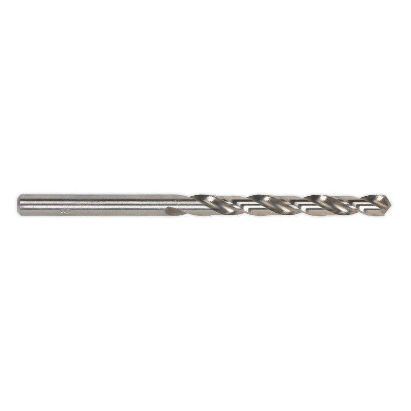 Sealey HSS Fully Ground Drill Bit4mm Pack of 10 DB040FG Sealey - Dynamic Drive