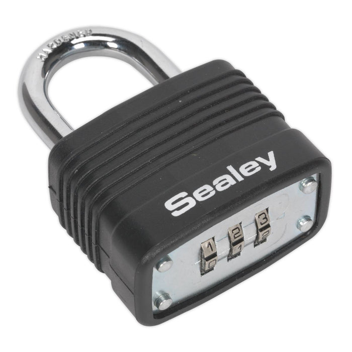Sealey Steel Body Combination Padlock 40mm PL301C Sealey - Dynamic Drive