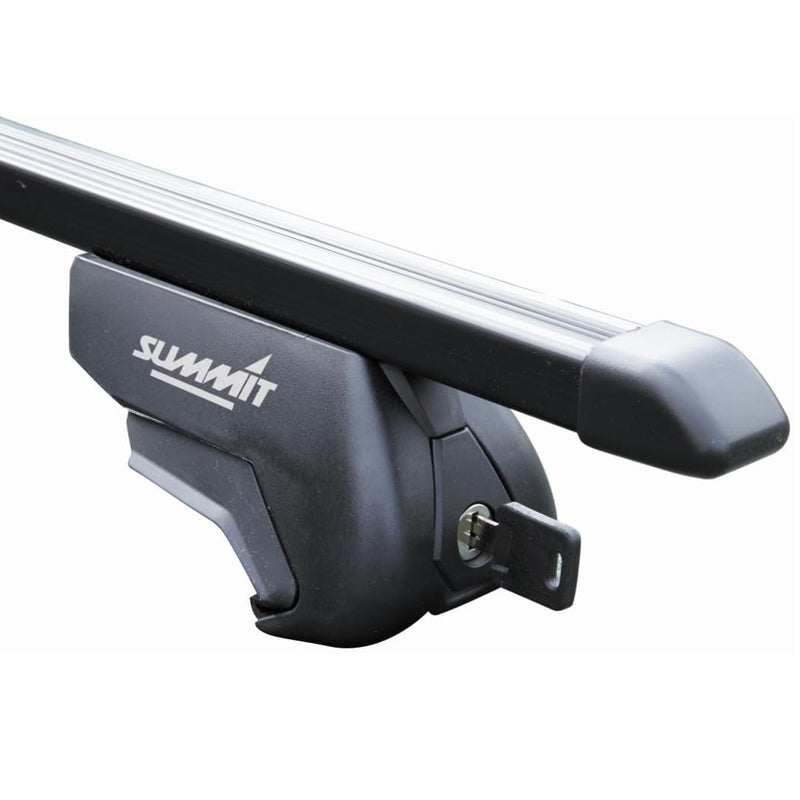Steel Locking Roof Rack Cross Bars fits Doblo II 2010 - 2021 Summit  - Dynamic Drive