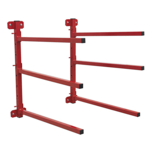 Sealey Wall Mounting Folding Bumper Rack MK56 Sealey - Dynamic Drive
