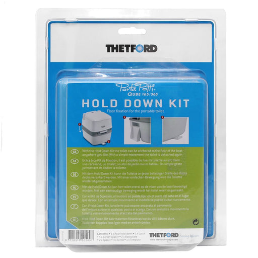 Thetford Porta Potti Hold Down Kit Qube 165, 365 for Caravan/Motorhomes Thetford - Dynamic Drive