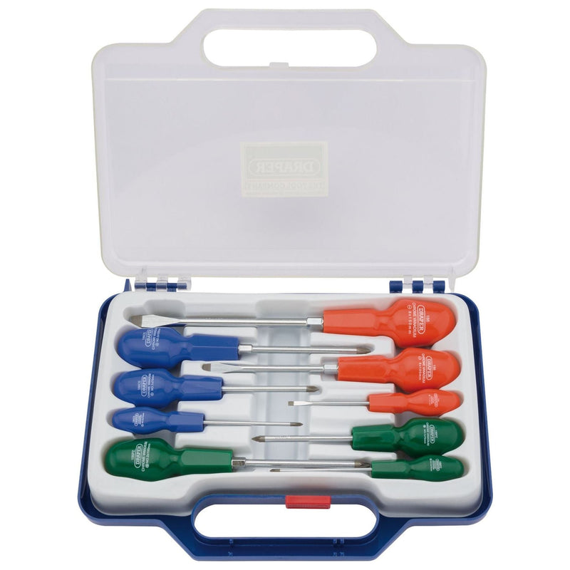 Draper Cabinet Pattern Screwdriver Set (9 Piece) 29613 Draper - Dynamic Drive