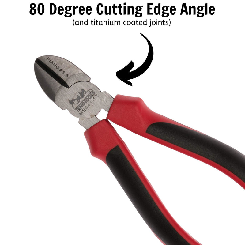 Teng Tools Side Cutting Plier TPR Grip 140mm Teng Tools - Dynamic Drive