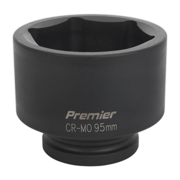 Sealey Impact Socket 95mm 1"Sq Drive IS195 Sealey - Dynamic Drive