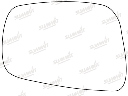 Summit Stick-On Standard Mirror Glass fits Nissan Pathfinder 05 to 09 RHS Summit - Dynamic Drive