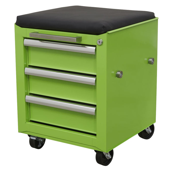 Sealey Rollcab 3 Drawer & Utility Seat AP556CSHV Sealey - Dynamic Drive