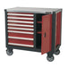 Sealey Mobile Workstation 8 Drawer with Ball-Bearing Slides AP2418 Sealey - Dynamic Drive