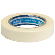 Draper Heavy Duty Masking Tape Roll, 50m x 25mm 63478 Draper - Dynamic Drive
