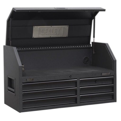 Sealey Topchest 6 Drawer 1030mm Soft Close Drawers & Power Strip AP4106BE Sealey  - Dynamic Drive