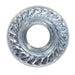 Sealey Flange Nut Serrated M6 Zinc DIN 6923 Pack of 100 FN6 Sealey  - Dynamic Drive