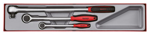 Teng Tools Long Arm Ratchet Set TTX4 3 pieces Town Tools - Dynamic Drive