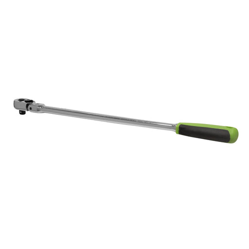 Sealey Ratchet Wrench 3/8"Sq Drive Extra-Long Flexi-Head Flip Reverse S01208 Sealey - Dynamic Drive
