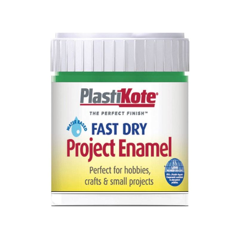 Plastikote Fast Dry Enamel Paint B9 Bottle Garden Green 59ml PlastiKote - Dynamic Drive