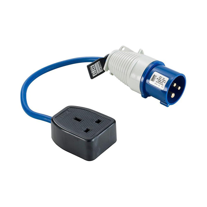 Defender Fly Lead Converter 16A - 13A 230V Defender - Dynamic Drive