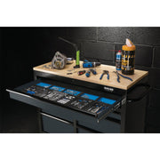 Draper BUNKER Workbench Roller Tool Cabinet, 7 Drawer, 41", Grey 08216 Draper - Dynamic Drive
