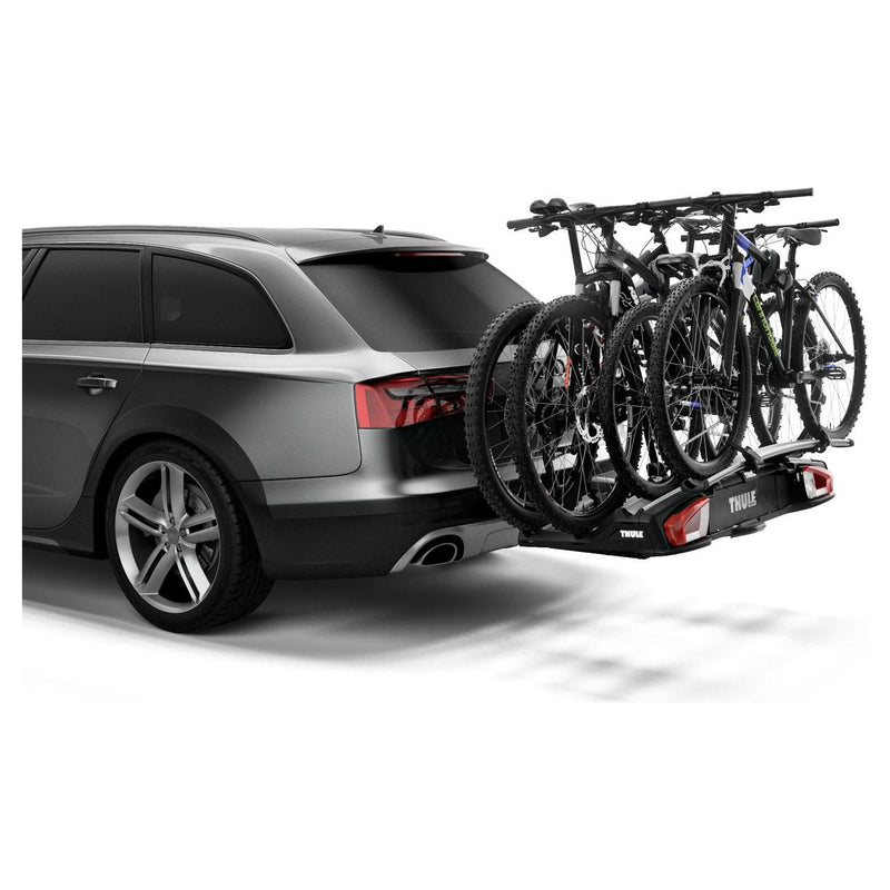 Thule Velo Space XT three-bike platform towbar bike rack black/aluminium Towbar Bike Rack Thule - Dynamic Drive