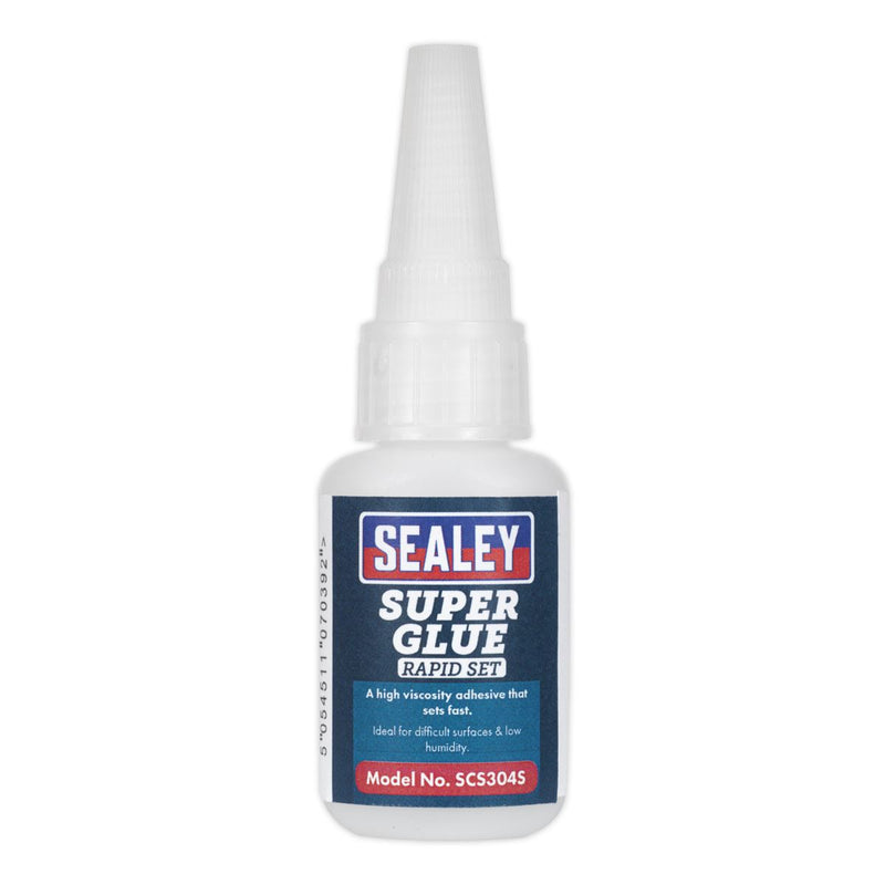 Sealey Super Glue Rapid Set 20g SCS304S Sealey - Dynamic Drive