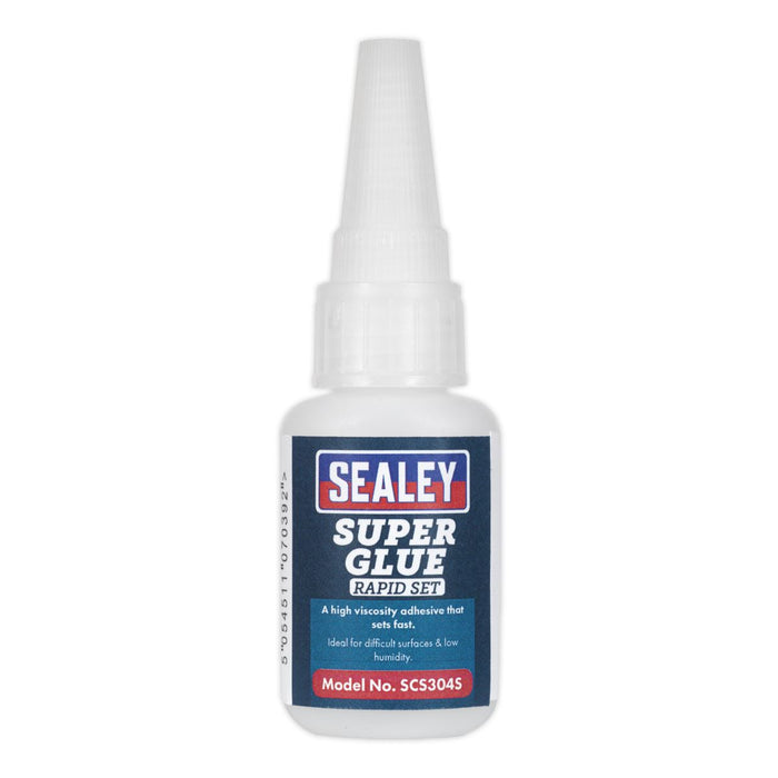 Sealey Super Glue Rapid Set 20g SCS304S Sealey - Dynamic Drive