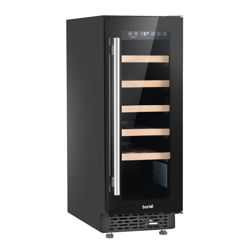 Baridi 20 Bottle Slim Wine Fridge & Cooler 30cm DH203 Baridi - Dynamic Drive
