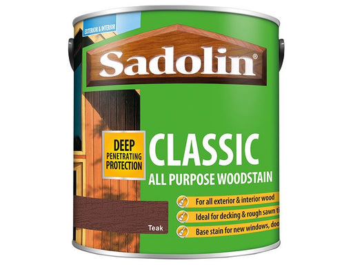 Sadolin Classic Wood Protection Teak 2.5 litre Sadolin - Dynamic Drive
